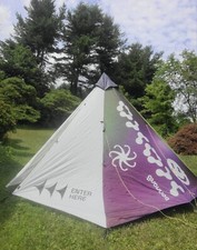 Bonnaroo Festival 2023 Souvenir Tent Teepee Yurt Genuine Rare Pole 10 x 10