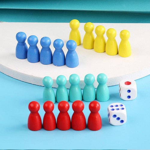 Game pieces for table marking - table,