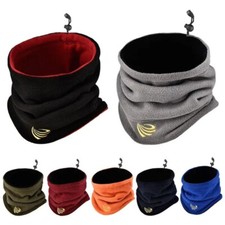Thermal Fleece Snood Neck Warmer Scarf Warm Winter Ski For Men Women Winter UK