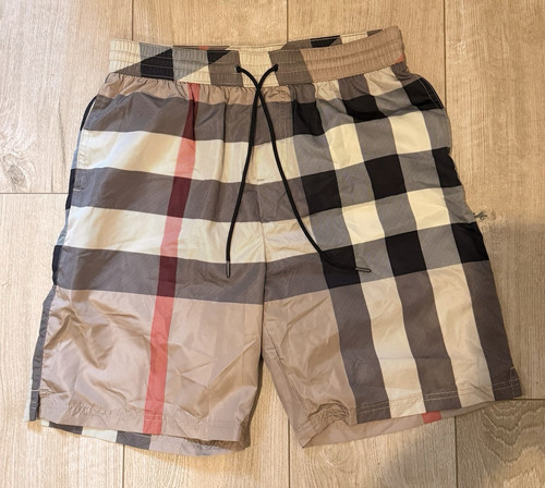 Burberry men beige check - beige,