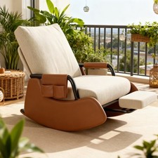 Folding Rocking Recliner Chair