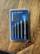 Ferrex 5x Drill Saw Bit Set