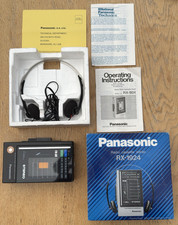 Vintage Panasonic Stereo Radio Cassette Walkman RX-1924 Boxed Fully Working