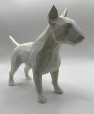 Modern Geometric Dogs Statue