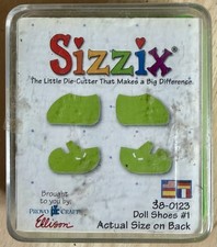 Sizzix Doll Shoes #1 Die Cut