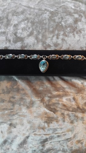Silver scene blue - silver,
