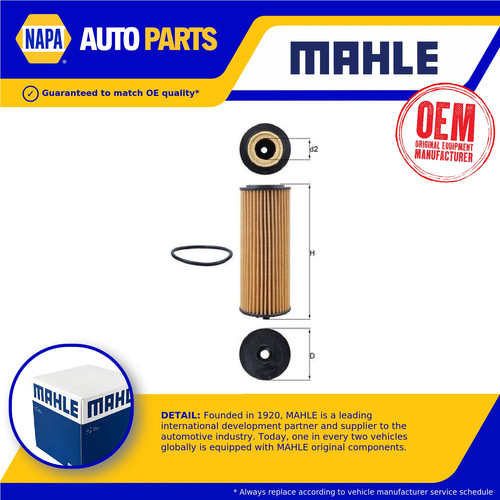 Oil filter fits - fits, mercedes