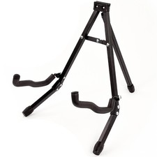 FOLDING GUITAR STAND FOLDABLE A-FRAME MUSIC FLOOR ELECTRIC ACOUSTIC BASS