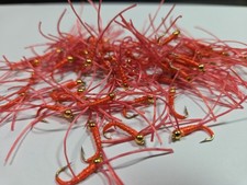 6 x Red Bloodworm Fly Fishing