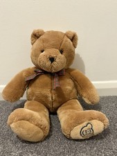 Vintage Mothercare Big Brown Teddy Bear Collectible Item 