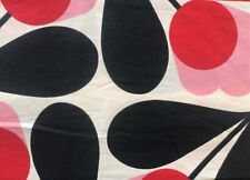 Orla Kiely Sycamore Seed Navy & Fuchsia Lightweight Cotton Fabric New Assorted S