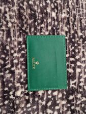 Rolex Green Guarantee Card