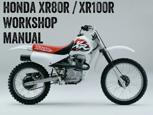 Honda xr80 xr80r - xr80, xr100r