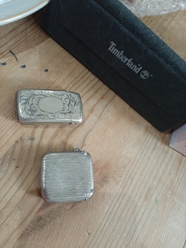 Metal vesta cases vintage - cases,