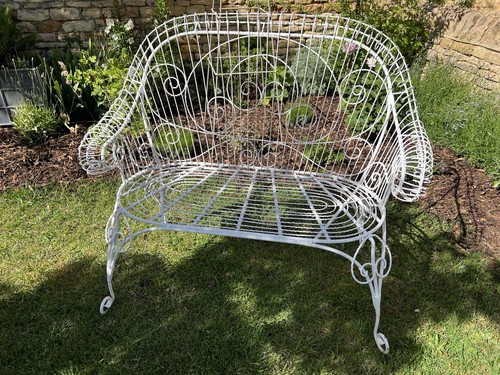 Vintage white wire - vintage, work