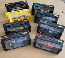 8 x ONYX 1:43 Scale Models F1