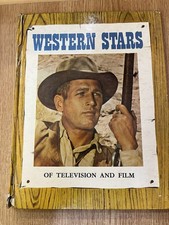 VINTAGE 1967 ANNUAL HARDBACK BOOK WESTERN STARS OF TELEVISION AND FILM