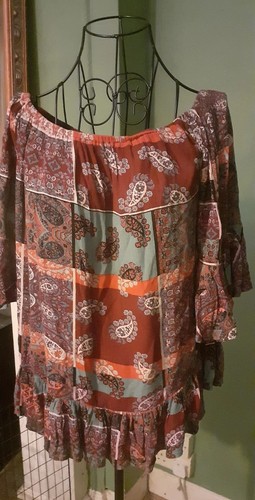 Ladies gypsy style top size - size, s