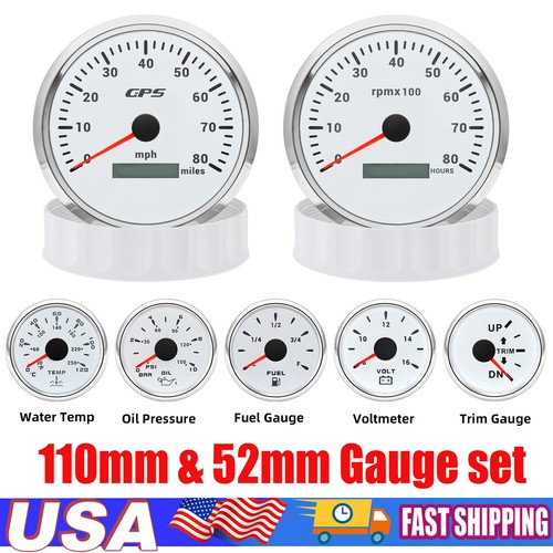 110mm gps speedometer - 110mm, 0-80mph