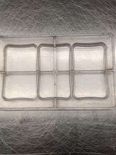 100g Polycarbonate Chocolate Slab Mold Professional Chocolate Keylink Mold