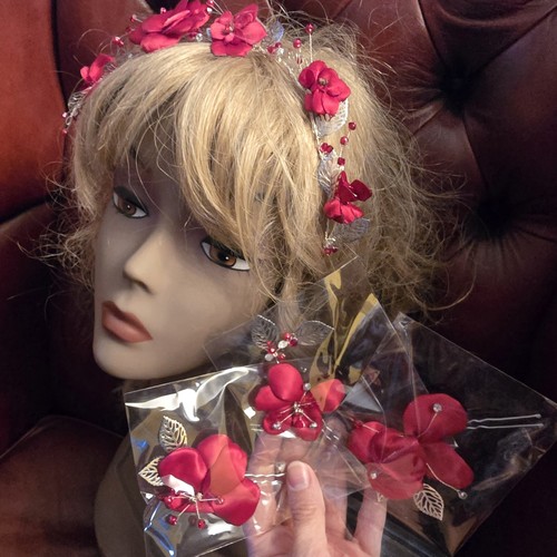 Brand new red - red, flower