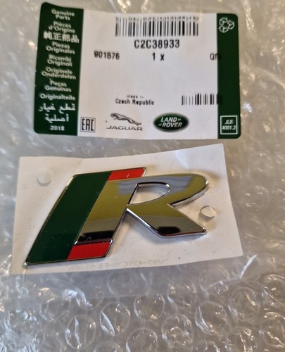 Jaguar genuine trunk - lid, badge
