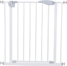 Baby safety gate - baby, dog