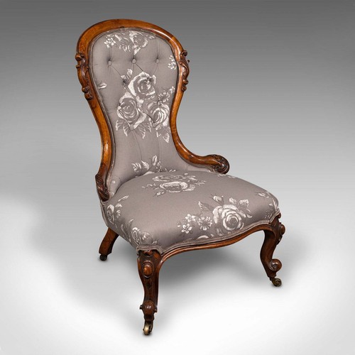 Antique button back - antique, salon