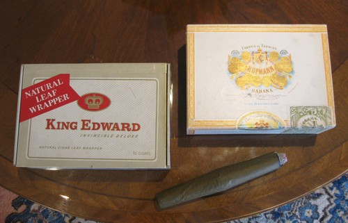 Cigar boxes one is - -,