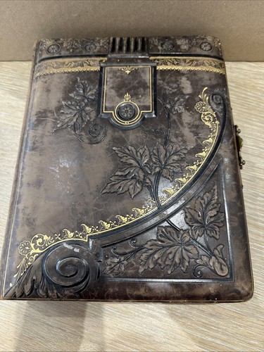 Victorian antique leather - antique,