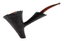 Pipe LA BIOTA dark sandblasted
