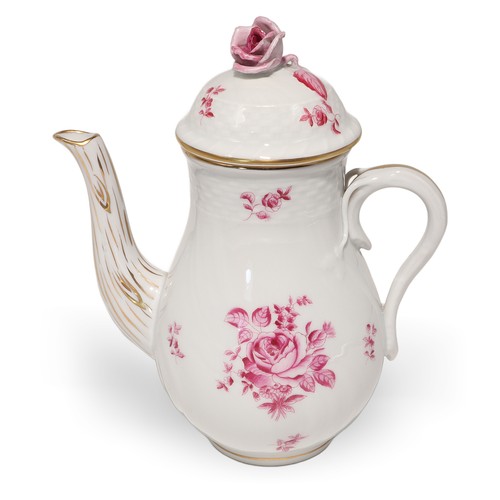 Herend antique raspberry - herend, rose