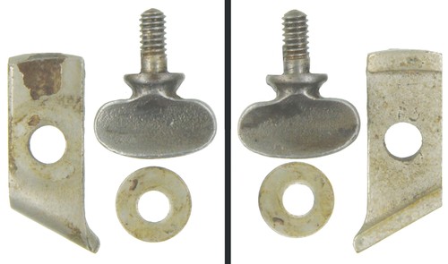 Orig right cap iron - orig., iron/screw