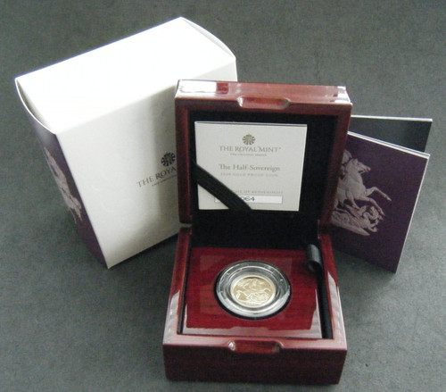 Royal mint gold proof half - royal,