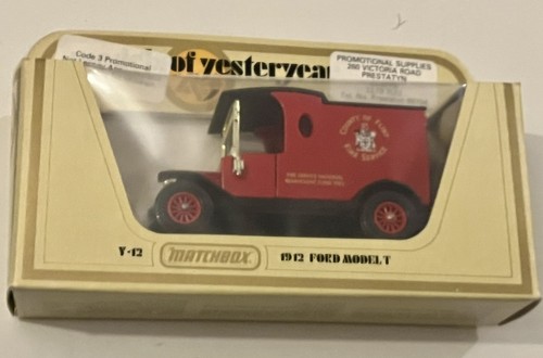 Matchbox yesteryear - matchbox, y-12-