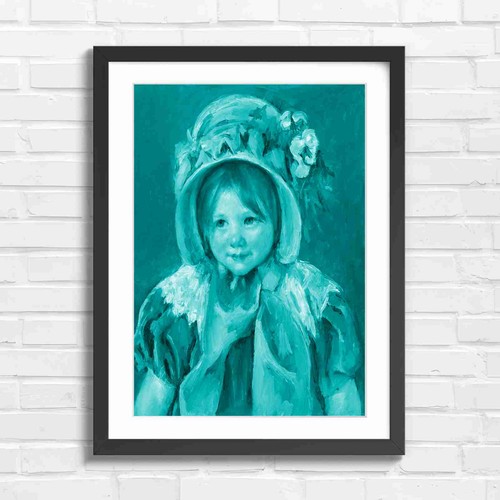Little girl vintage - little, bonnet