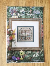 Just Nan 'High Hopes' cross stitch pattern - Used in great condition, no charm