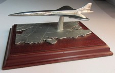 English Miniatures Fine Art Sculpture - Pewter Concorde - Limited Edition - NEW