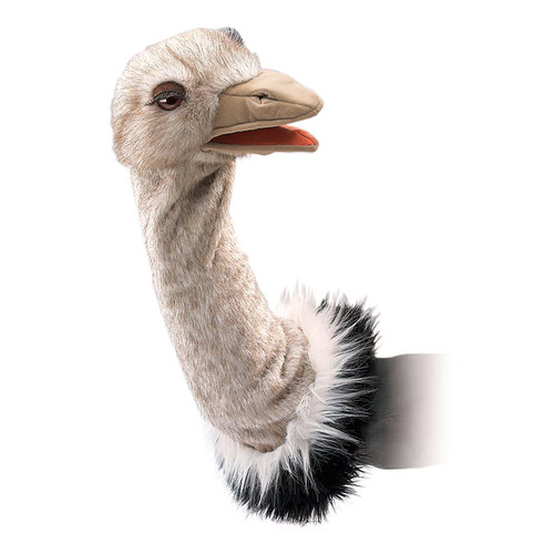 Folkmanis ostrich stage puppet - stage,