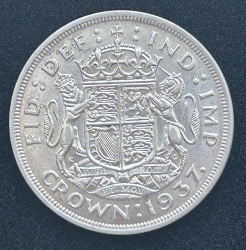 1937 crown 500 silver george - crown,
