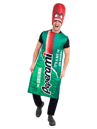 Peperami sausage costume funny - sausage,