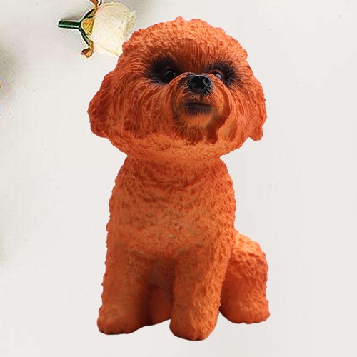 1pc mini poodle figure - mini,