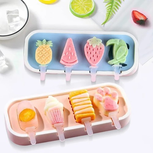 Silicone mini popsicle moulds - silicone,