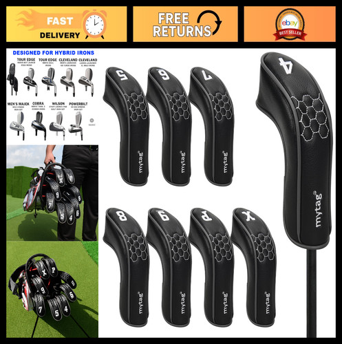 8pcs golf hybrid iron - golf,