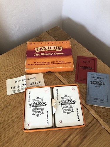 Vintage waddingtons lexicon - vintage,