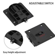 4Pairs Cabinet Wardrobe Sliding Door Roller Wheels Adjustable Runner Gear Track