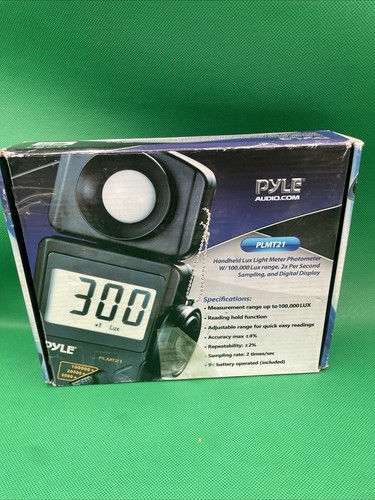 Pyle plmt21 handheld lux light - handheld,