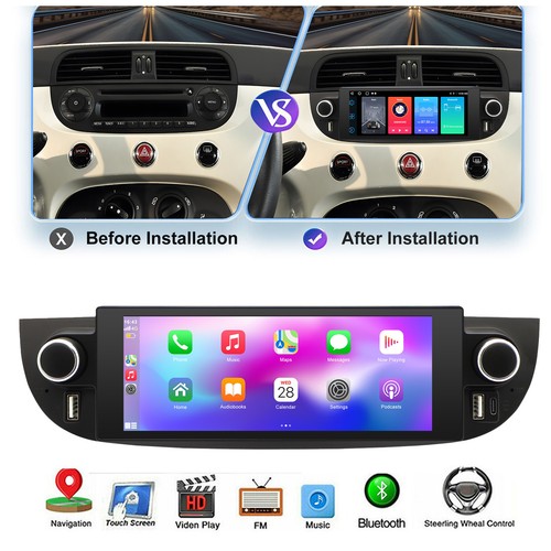 For fiat 500 2007 2015 - 6.86",