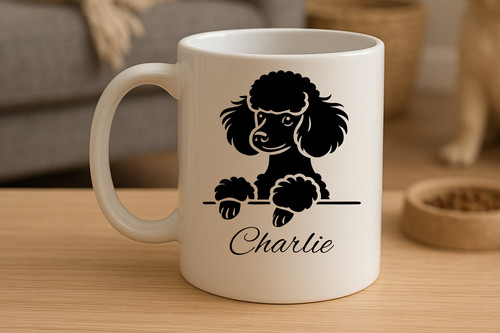 Personalised dog mug sneaking - dog,