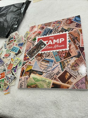 Stamp collection album - my,